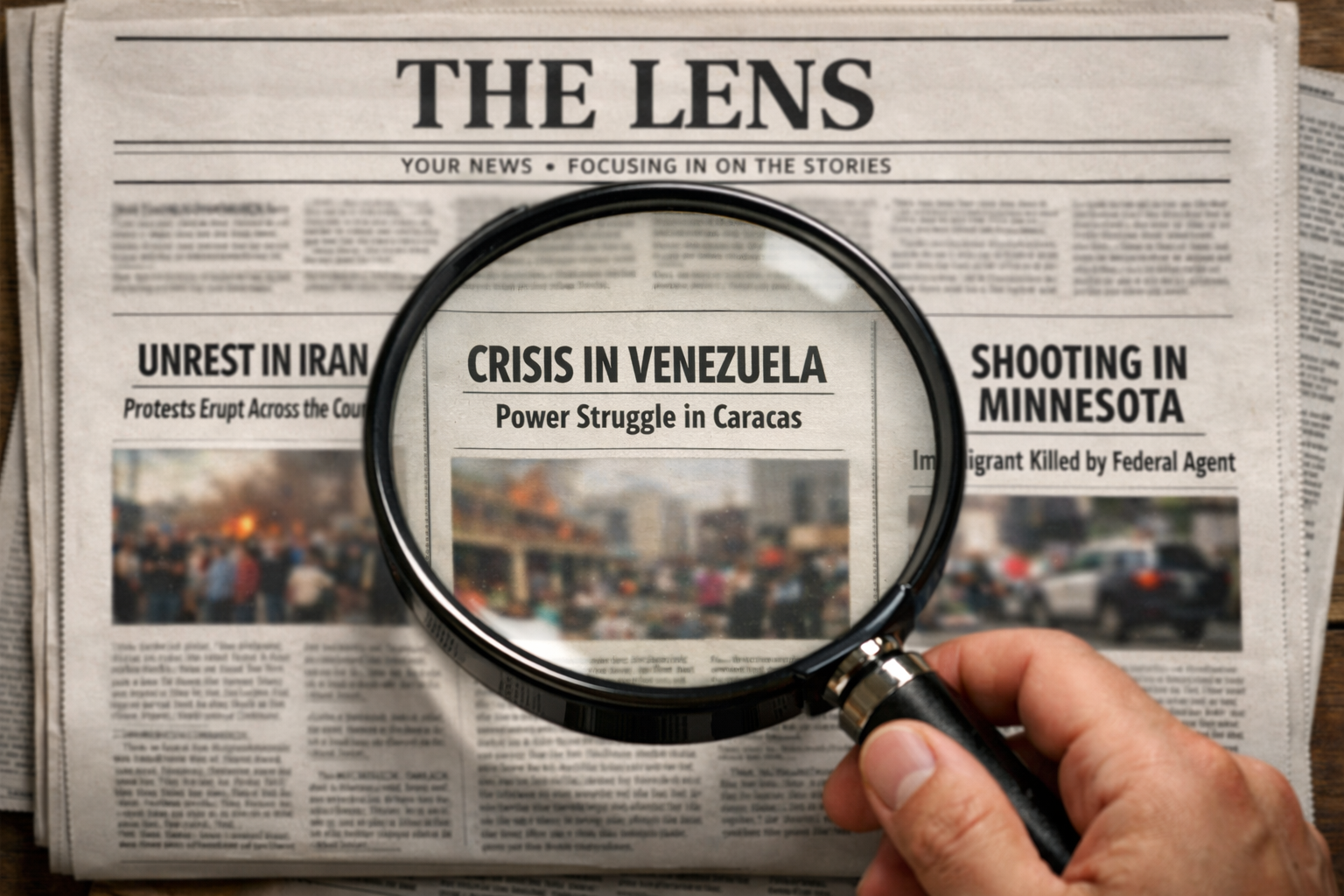 The Lens newspaper